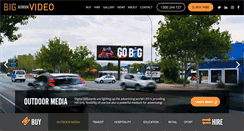 Desktop Screenshot of bigscreenvideo.com.au